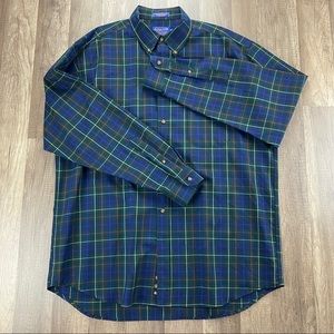 Pendleton 100% Virgin Wool Long Sleeve Shirt Long